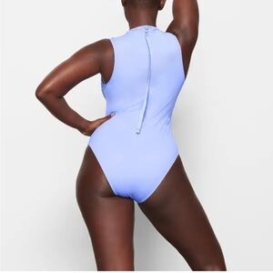 SKIMS Light Blue Women Swim One Piece